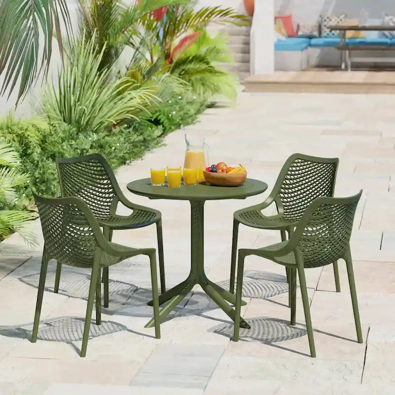 Frond and Form 31.5 Outdoor Round Dining Table