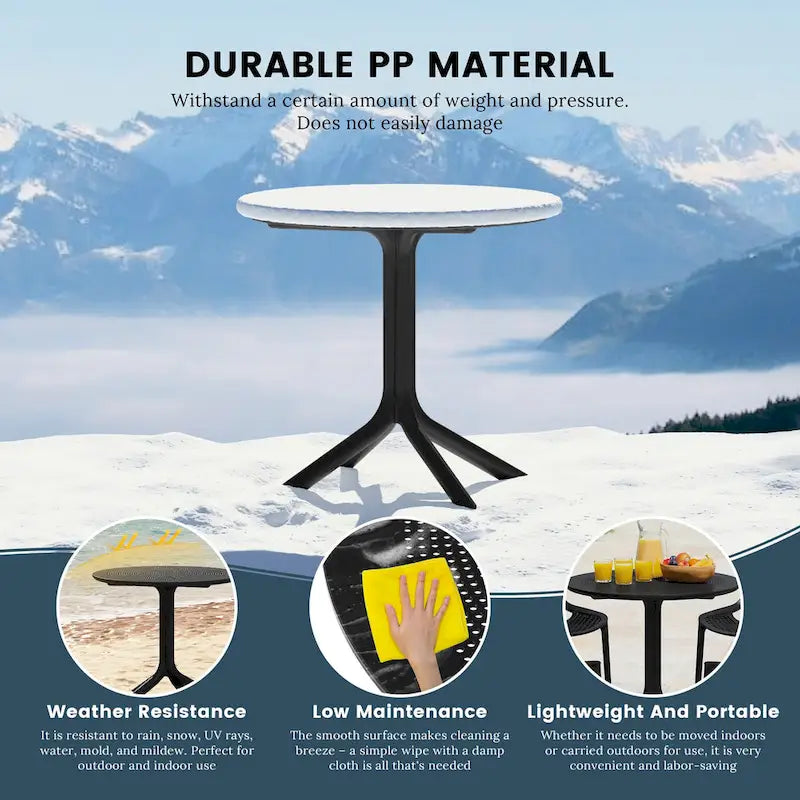 Frond and Form 31.5 Outdoor Round Dining Table
