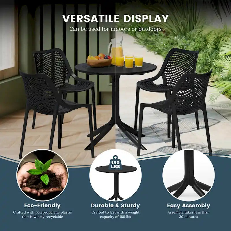 Frond and Form 31.5 Outdoor Round Dining Table
