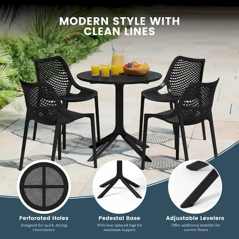 Frond and Form 31.5 Outdoor Round Dining Table