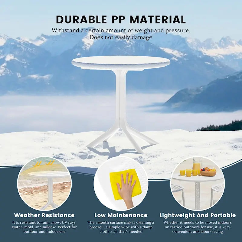 Frond and Form 31.5 Outdoor Round Dining Table