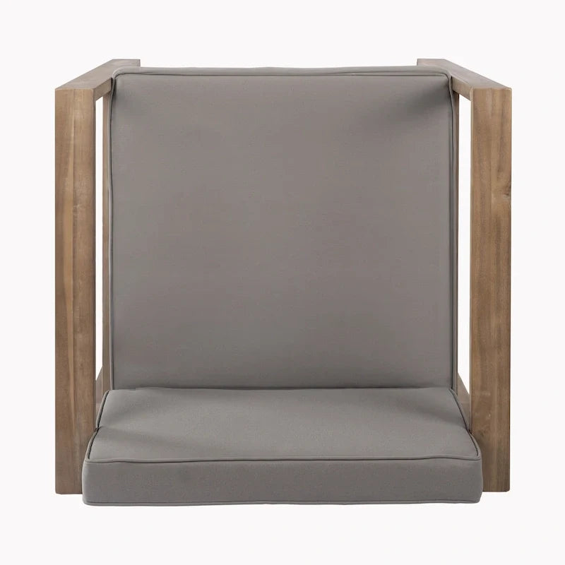 Kaysn Outdoor Acacia Wood Dining Chair (Set of 2) by Christopher Knight Home