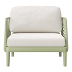 Frond and Form Patio Deep Seating Club Chair with Cushions (Set of 2)