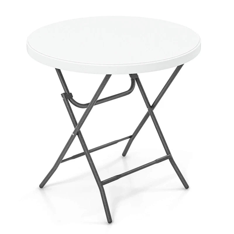 Costway 32 Round Folding Table Lightweight Portable Commercial - See Details