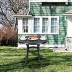 23.22 Round Cast Aluminum Outdoor Bistro TableMosaic Outdoor Round Side Table
