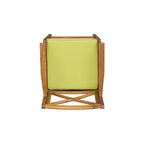Perla Outdoor Acacia Barstools (Set of 4) by Christopher Knight Home