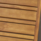 Oana Outdoor 7-seater Acacia Wood Sectional Sofa Set by Christopher Knight Home