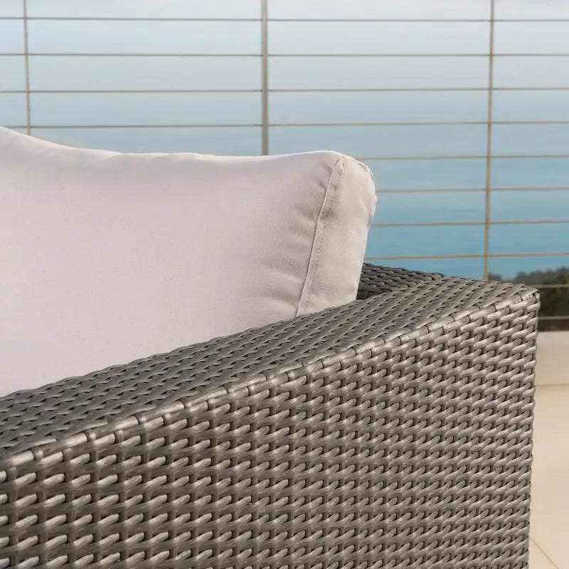 Christopher Knight Home Santa Rosa Outdoor 7-piece Wicker Seating Sectional Set