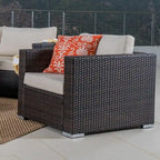 Christopher Knight Home Santa Rosa Outdoor 7-piece Wicker Seating Sectional Set