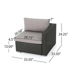 Christopher Knight Home Santa Rosa Outdoor 7-piece Wicker Seating Sectional Set