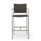 Cape Coral Outdoor 5-piece Aluminum Square Bar Set by Christopher Knight Home