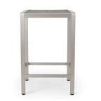 Cape Coral Outdoor 5-piece Aluminum Square Bar Set by Christopher Knight Home