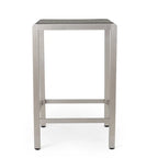 Cape Coral Outdoor 5-piece Aluminum Square Bar Set by Christopher Knight Home