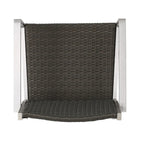 Cape Coral Outdoor 5-piece Aluminum Square Bar Set by Christopher Knight Home