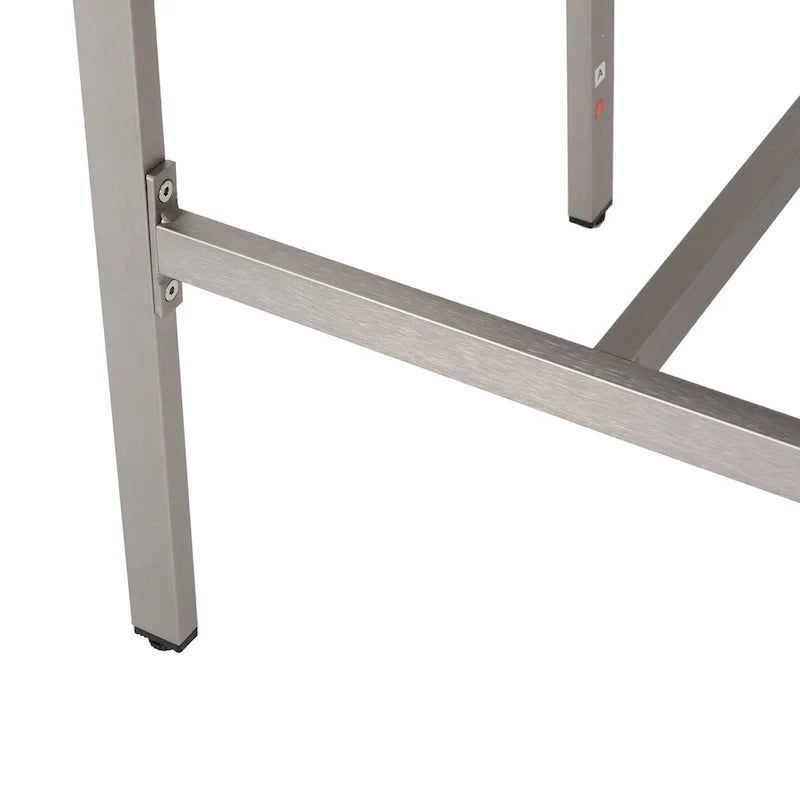 Cape Coral Outdoor 5-piece Aluminum Square Bar Set by Christopher Knight Home