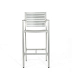 Cape Coral Outdoor 5-piece Aluminum Square Bar Set by Christopher Knight Home