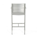 Cape Coral Outdoor 5-piece Aluminum Square Bar Set by Christopher Knight Home
