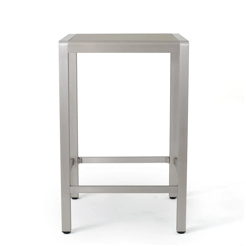 Cape Coral Outdoor 5-piece Aluminum Square Bar Set by Christopher Knight Home