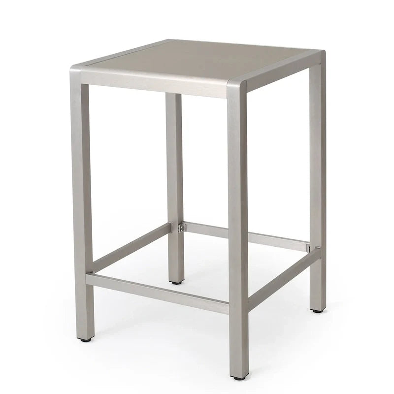 Cape Coral Outdoor 5-piece Aluminum Square Bar Set by Christopher Knight Home