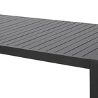 Navan Modern Aluminum Outdoor Dining Table by Christopher Knight Home - 70.00 L x 35.00 W x 30.00 H