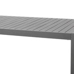 Navan Modern Aluminum Outdoor Dining Table by Christopher Knight Home - 70.00 L x 35.00 W x 30.00 H