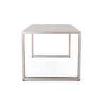 Navan Modern Aluminum Outdoor Dining Table by Christopher Knight Home - 70.00 L x 35.00 W x 30.00 H