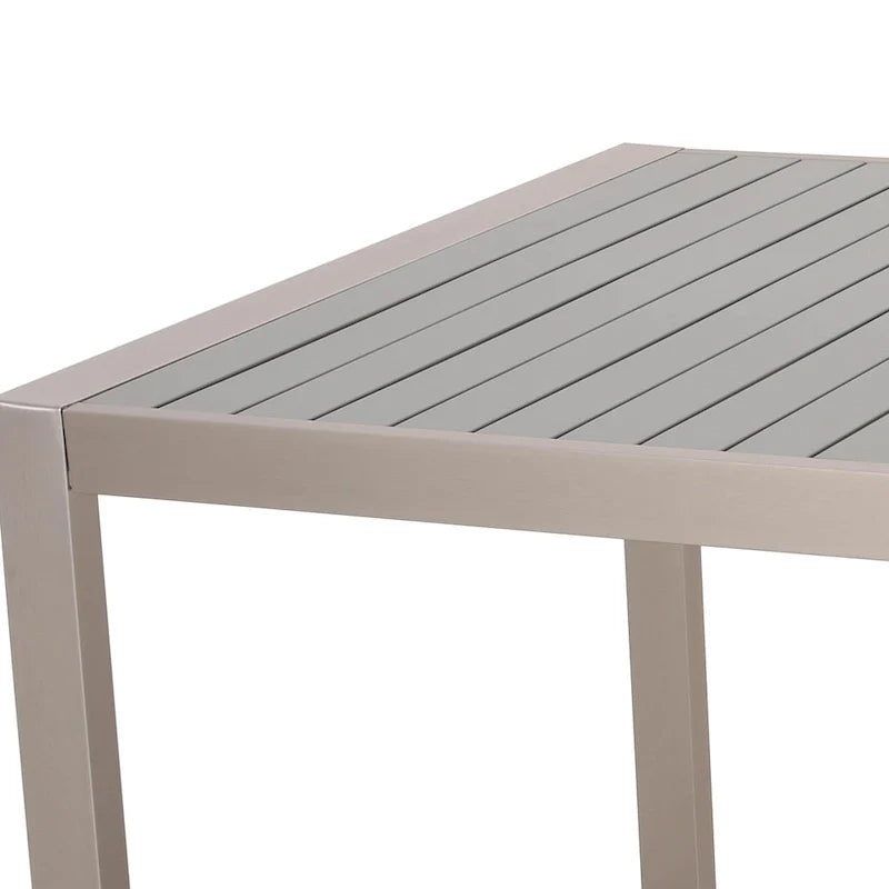 Navan Modern Aluminum Outdoor Dining Table by Christopher Knight Home - 70.00 L x 35.00 W x 30.00 H
