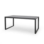 Navan Modern Aluminum Outdoor Dining Table by Christopher Knight Home - 70.00 L x 35.00 W x 30.00 H