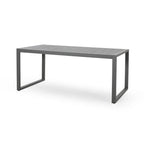 Navan Modern Aluminum Outdoor Dining Table by Christopher Knight Home - 70.00 L x 35.00 W x 30.00 H