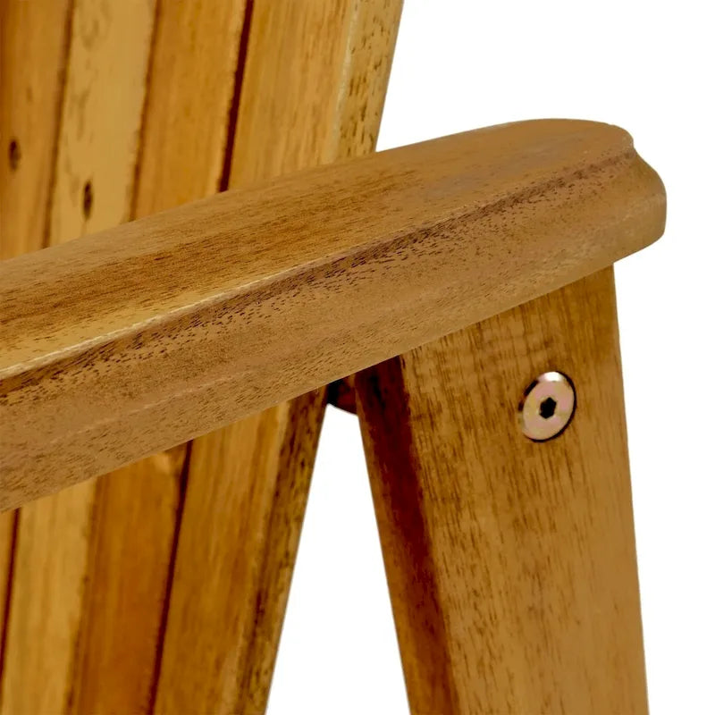 Oso Outdoor 3-piece Half-circle Acacia Wood Bistro Table Set by Christopher Knight Home