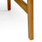 Oso Outdoor 3-piece Half-circle Acacia Wood Bistro Table Set by Christopher Knight Home
