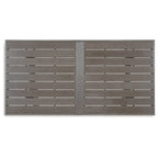 Signature Design by Ashley Hillside Barn Brown Outdoor Dining Table - 84 W x 42 D x 29 H