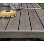 Signature Design by Ashley Hillside Barn Brown Outdoor Dining Table - 84 W x 42 D x 29 H