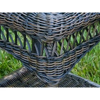 Portside Classic Dark Roast Rocking Chair Set (3-Piece)