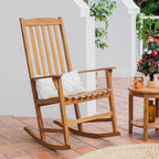 Cambridge Casual Alston 2-piece Teak Outdoor Rocking Chair