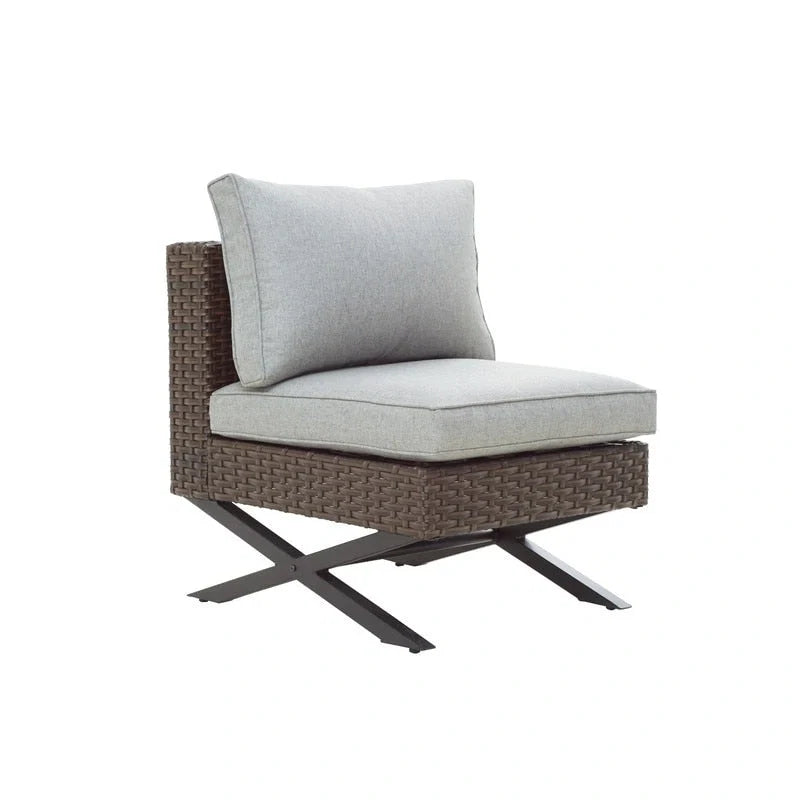 Patio Festival X-Leg 3-Piece Outdoor Sofa