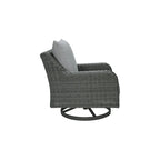 Elite Park Outdoor Swivel Lounge Chair - 32.25 W x 34 D x 33 H