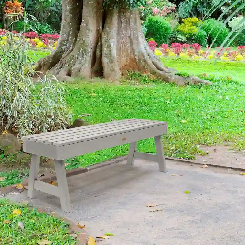 Highwood Weatherly 4-foot Eco-friendly Synthetic Wood Picnic Bench