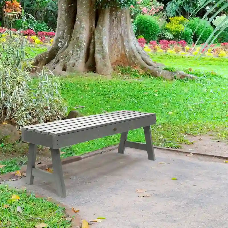 Highwood Weatherly 4-foot Eco-friendly Synthetic Wood Picnic Bench