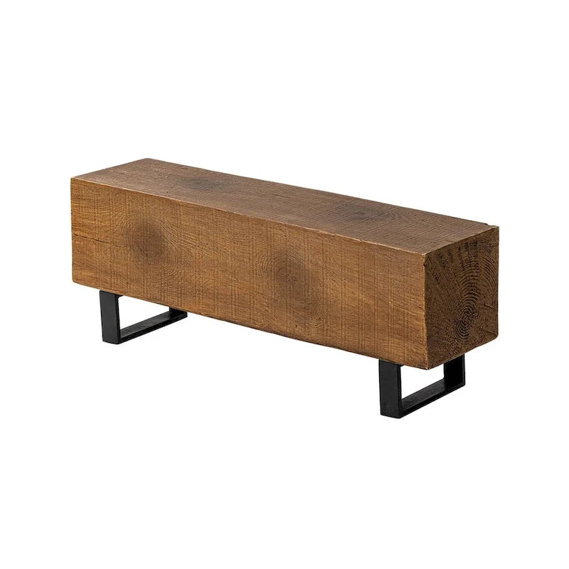 COSIEST Rectangular Weatherproof Outdoor Bench - 11.8D x 48.4W x 17.7H