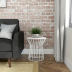 The Novogratz Poolside Gossip Collection Roberta Outdoor/Indoor Side Table