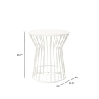 The Novogratz Poolside Gossip Collection Roberta Outdoor/Indoor Side Table