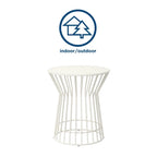 The Novogratz Poolside Gossip Collection Roberta Outdoor/Indoor Side Table
