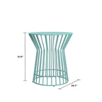 The Novogratz Poolside Gossip Collection Roberta Outdoor/Indoor Side Table