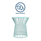 The Novogratz Poolside Gossip Collection Roberta Outdoor/Indoor Side Table