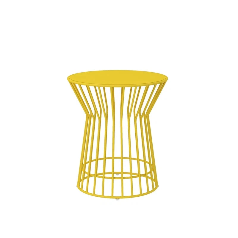 The Novogratz Poolside Gossip Collection Roberta Outdoor/Indoor Side Table