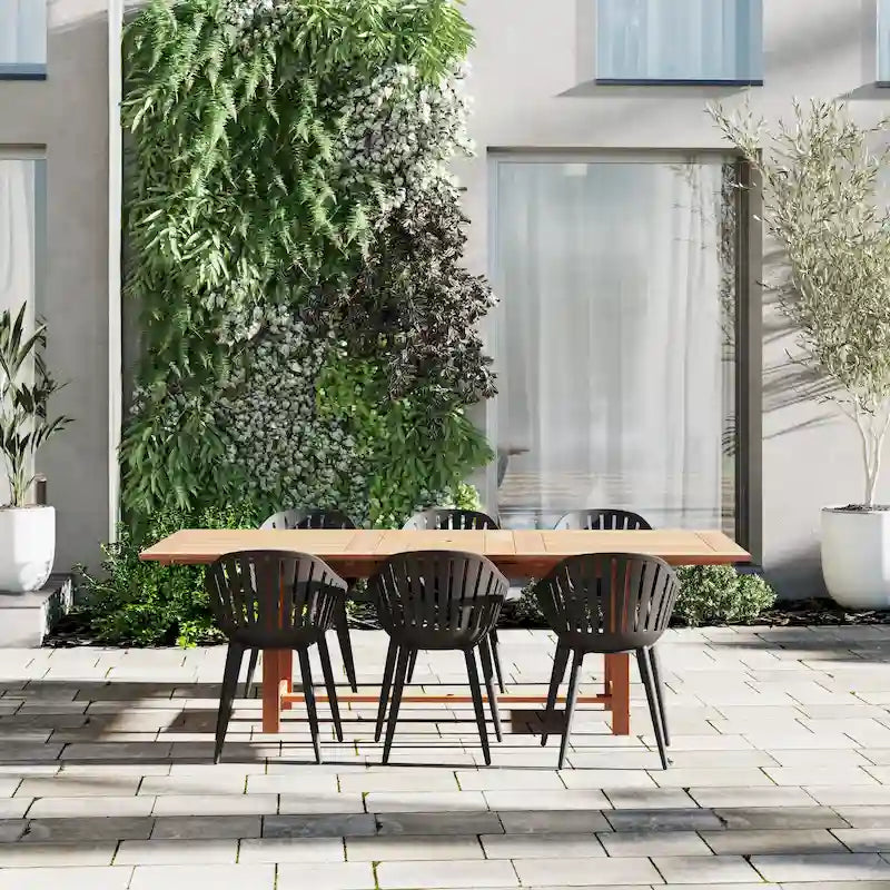 Amazonia 100% FSC Certified Wood Sant Louis Outdoor Patio Dining Set