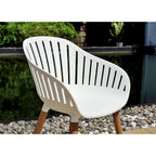 Amazonia 100% FSC Certified Wood Sant Louis Outdoor Patio Dining Set