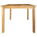 Chic Teak Seville Outdoor Teak Wood Patio Counter Height Bistro Table - 35 inch (table only)