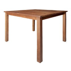 Chic Teak Seville Outdoor Teak Wood Patio Counter Height Bistro Table - 35 inch (table only)